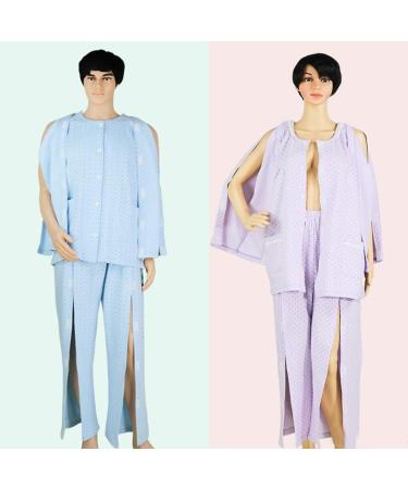 Shop Tubayia Removable Patient Pajamas for Women | Comfortable Clothes for Adults & the Elderly International Shipping Available - Buy Online on GoSupps.com