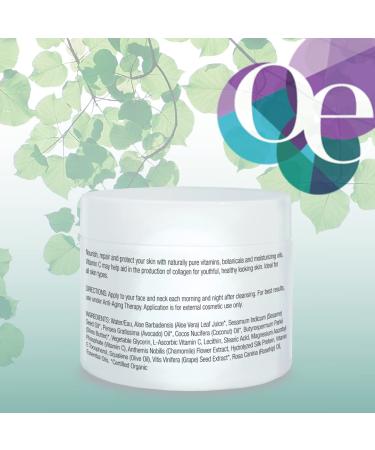 Organic Excellence Skin Renewal Therapy with Vitamin C | Face & Neck Moisturizing Cream - Buy Online on GoSupps.com