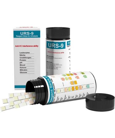 Fowybe Urine Analysis Test Strips - 100 Keto Strips | 9 Parameter Urine Test for Quick Ketosis Results in Low-Carb Diets - Buy Online on GoSupps.com