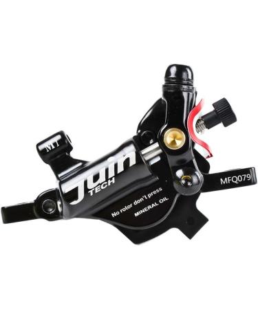 Juin Tech M1 Cable Actuated Hydraulic Bike Disc Brake Set - Powerful Hybrid Brake for Road/Mountain/Cyclocross/Gravel/E-Bike - Black - Buy Online on GoSupps.com