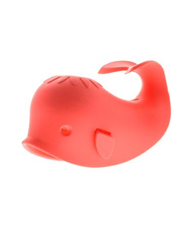 ALIBEBE Soft Bath Spout Cover Whale Bathtub Faucet Cover for Kids Pink. Pink 1 Count (Pack of 1)