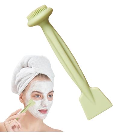 Makeup Remover Brush for Face Silicone Face Washing Brush Double Head Mud Washing Brush for Women Male Skin Care Helper Travel Use - Buy Online on GoSupps.com