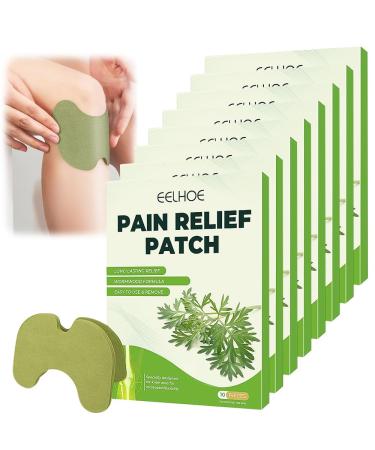 Fengq Pain Relief Patch 80 pieces of pain relief paving plaster for relieving knee flash of knee wormwood knee heat pavement pain relief for knees back neck and sore muscles