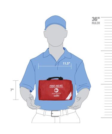 First Aid Central AZ-SPFAKN Deluxe Sports First Aid Kit 139 Pieces - Buy Online on GoSupps.com