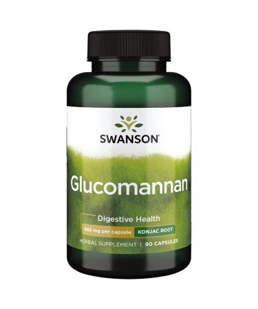 Swanson Glucomannan (Konjac Root) 665 mg 90 Caps