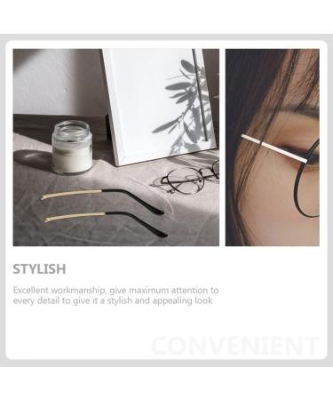 Iplusmile Glasses Legs Replacement - 2 Pairs Brille Temple for Optimal Fit & Comfort | International Shipping Available - Buy Online on GoSupps.com
