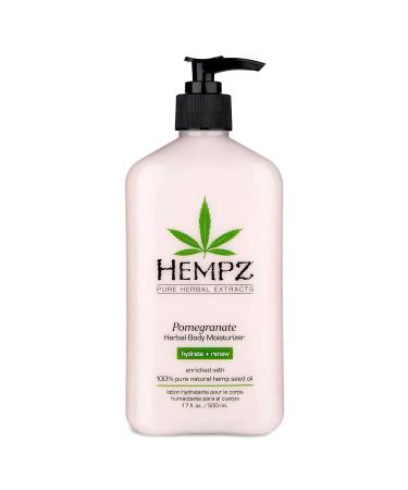 Set of 2 Hempz Herbal Pomegranate Body Moisturizer 17 fl oz - Pack of 1 - Buy Online on GoSupps.com