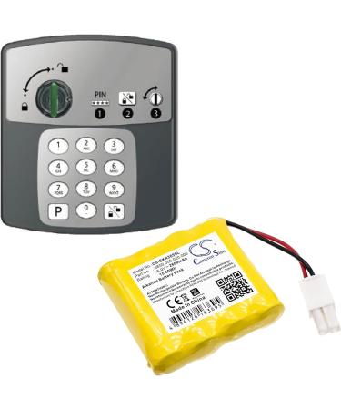 Buy Afshan 2600mAh 6.0V Battery Replacement for Safe-O-Kiefer Coin Operate Lock - International Shipping Available - Buy Online on GoSupps.com