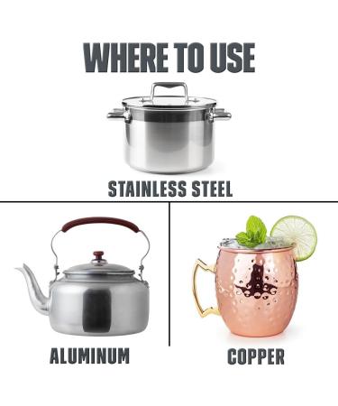 Noxon 7 Liquid Metal Polish - 12 fl oz for Brass Copper Stainless Chrome Aluminum Pewter & Bronze - Best International Shipping - Buy Online on GoSupps.com