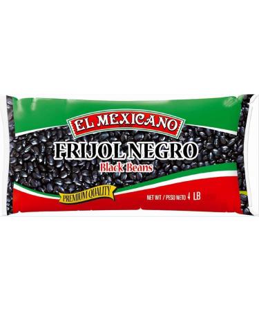 El Mexicano  Black Beans 4 Lb (64 Oz) (Pack of 1)