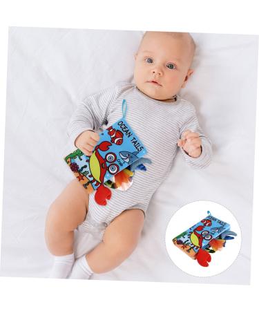 Abaodam Tear-Resistant Fabric Book Set | Newborn Interactive Animal Toy | Soft Fabric Children's Gift | Durable Baby Book - Perfect for Birthdays - Buy Online on GoSupps.com