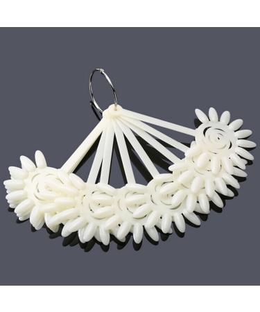 Yueton 240 Tips Nail Art Design Practice Sticks Set - White & Transparent - Buy Online on GoSupps.com