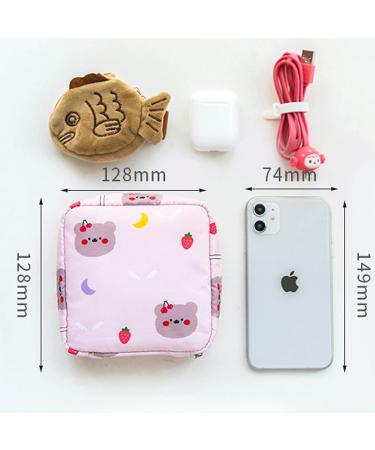 Stylish Women's Bond Storage Bag for Tampons | Menstruation Organizer | Large Capacity White Container - Buy Online on GoSupps.com