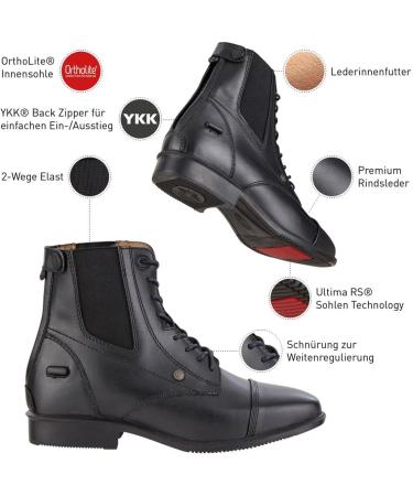 Shop Suedwind Legacy BZ Lace Ankle Boots - Cowhide Comfort Interior Black | Sizes 37-43 | International Shipping Available - Buy Online on GoSupps.com