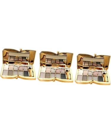 Beavorty 3pcs Eyeshadow Shadow Colors Eye Flash Glitter # Brush With Makeup Mirror & Colorful 1 count (Pack of 1) As Shownx3pcs - Buy Online on GoSupps.com