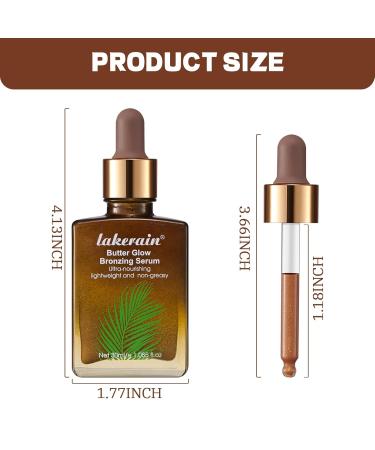 DAGEDA Bronzing Drops - Sun-Kissed Glow Liquid Bronzer | Lightweight Non-Greasy Multi-Use Makeup 30ml - Buy Online on GoSupps.com