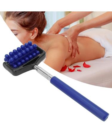 Telescopic Massage Tab - Adjustable 360 Rotation for Pain Relief | Wear-Resistant | Navy Blue | Perfect for Men & Women - Buy Online on GoSupps.com