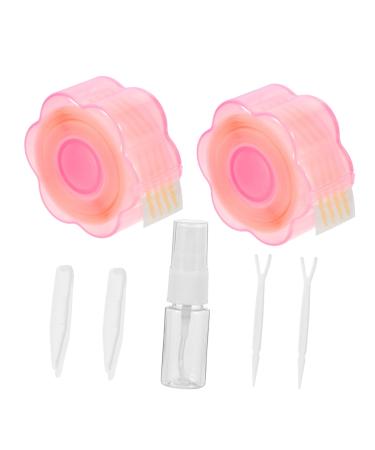 Balacoo 1 Set Lace Double Eyelid Sticker Lifting Belt Girl Stickers Eyelid Lifter Strip Tool Make up 5.3x5.3cm As Shown 1