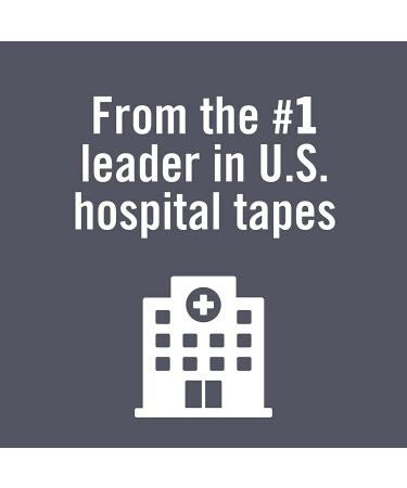 Nexcare Gentle Paper First Aid Tape 1 in X 10 Yds - 2 Pack Bilingual - Ideal for Gauze and Dressing Securing - Buy Online on GoSupps.com