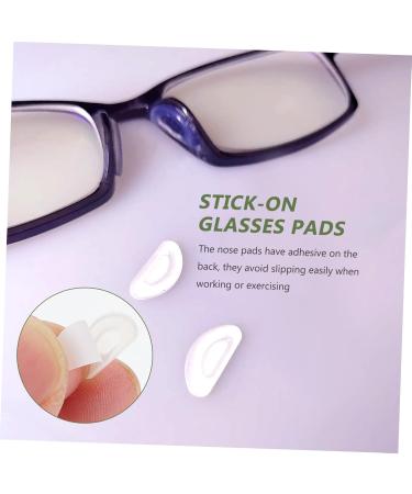 Healeeved 30 Pairs Clear Nose Pads - Silicone Cushion for Glasses | Adhesive Apricot & Sun Protection | Nasal Shaper - Enhanced Comfort - Buy Online on GoSupps.com