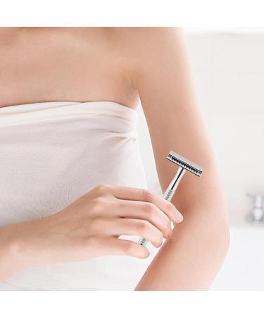 Womens Trimmer Efficient Portable Shaver for Women Travel Shaver Longlasting Hair Removal for Face Legs Armpits Silver Color - Buy Online on GoSupps.com