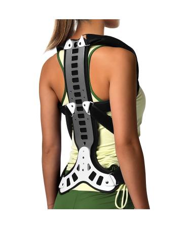 Posture Corrector Back Support for Hunched Back Kyphosis and Vertebral Compression Fracture Men and Women (Medium)