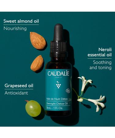 Caudalie Vinoclean Overnight Detox Oil - 30 mL - Buy Online on GoSupps.com