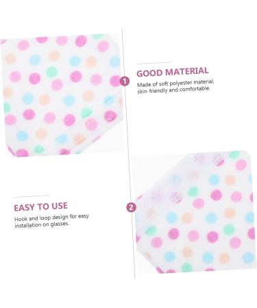 Healeved 20 STK Mask Glasses Ear Pads - Comfortable Ear Cushion Protectors for Ear Loops | Polyester Hanging Ear Pillows - 5.5x5.5cm 2 Packs of 5 - Buy Online on GoSupps.com