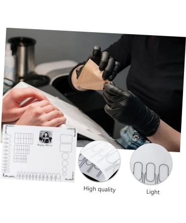 Housoutil Nail Art Soft Silicone Pad Nail Art Practice Pad Painting Polish Pad Rubber Nail Mat Nail Designs Practice Pad Nail Art Practice Mat Nail Set Manicure Silica Gel White - Buy Online on GoSupps.com