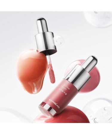 CARSLAN Hydrating Lip Gloss Serum - Moisturizing, Plumping, Shiny Lip Glow | Tinted Lip Care with Vitamin E & Crithmum Maritimum Essential Oil - Buy Online on GoSupps.com