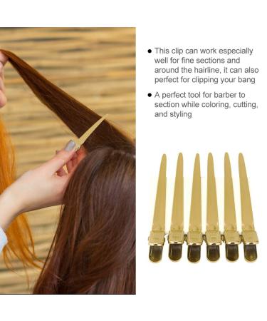 12PC Hair Styling Clips Set - Professional Salon Hairpins in 6 Colors | Durable Steel Hair Clips for Hairdressing - Buy Online on GoSupps.com