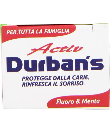  Durban's fluoride and mint activ toothpaste 75 ml - Buy Online on GoSupps.com