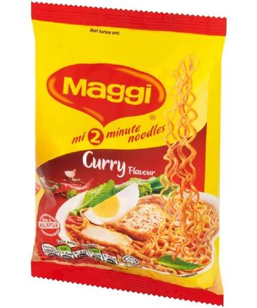  Maggi Maggi Instant Noodles Curry Flavour - 79G - Buy Online on GoSupps.com