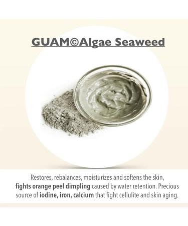 GUAM FANGOCREMA Anti Cellulite Cream with Seaweed, Tourmaline, and Caffeine - 10.5oz - Buy Online on GoSupps.com