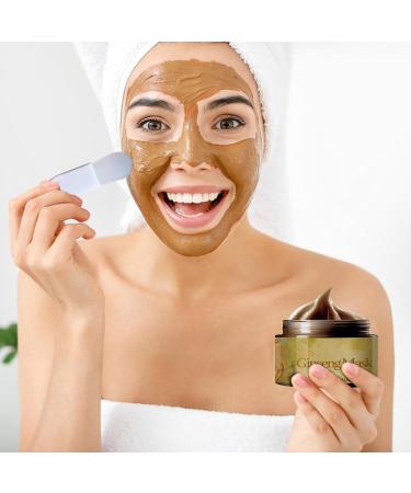 Korean Hana Ginseng Peel Off Face Maskss Refining Peel-off Facial Masque with Applicator Refining Peel-Off Facial Maskss Pore Minimizing Facial Masque Skin Care for Radiant Skin - Buy Online on GoSupps.com