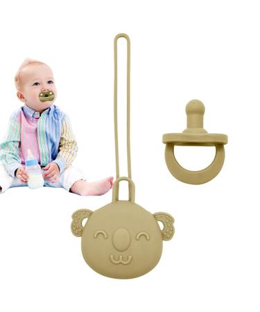 TioHeam Pacifier Holder Clip Set | Safe & Easy to Clean Schnulleretui for Travel Picnic Camping & Shopping - Perfect Baby Accessory - Buy Online on GoSupps.com