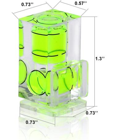 6 Pack Hot Shoe Level Combo Pack - 2 Axis and 1 Axis Bubble Spirit Level for DSLR Film Camera Canon Nikon Olympus, Camera Hot Shoe Cover, Hot Shoe Bubble Level for Precision Photography - Buy Online on GoSupps.com