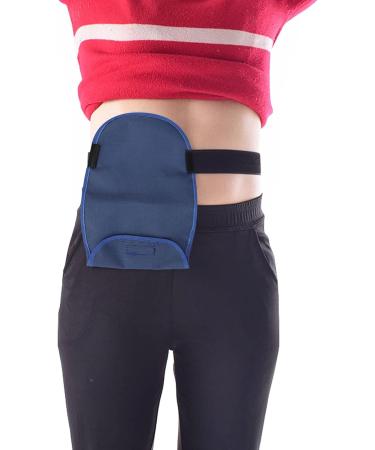 Stom Tap Cover Waterproof & Washable Stretchy Belt for Colostomy & Urostomy Bags | Fast Drying Portable Blue - Buy Online on GoSupps.com