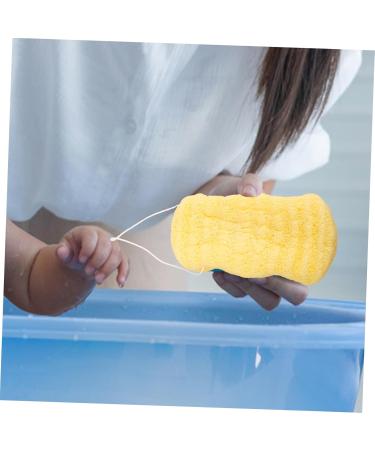 FOYTOKI Bath Sponge Bathing Tool Household Body Scrubber Bath Accessory Wear-Resistant Bath Scrubber Body Cleaning Sponge Portable Bath Scrubber Back Bathing Sponge Brush Bath Supply - Buy Online on GoSupps.com