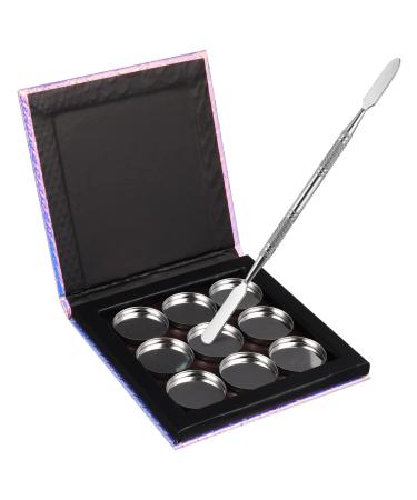 1 Set Empty Makeup Tray Magnetic Makeup Pan Magnetic Palette Empty Cosmetics Palette Empty Eyeshadow Holder Make up Palette Paper Eye Shadow Travel Blush Powder