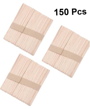 Mikinona Spatula Wax - 150 Wooden Waxing Spatulas for Cosmetic Use - Perfect for Professional & At-Home Treatments - Buy Online on GoSupps.com