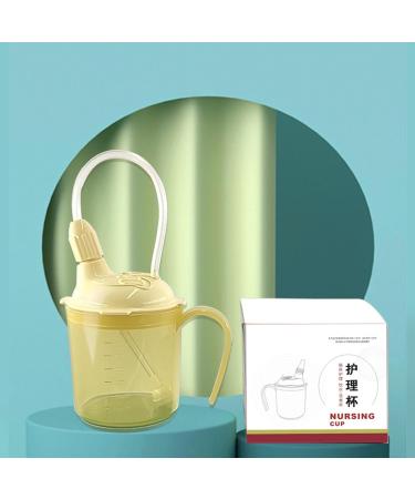 Adult Sippy Cup for Elderly Spill Proof - 300ml Lightweight Drinking Cup for Adults Handicapped Accessories for Adults Limited Mobility Handicap Cups for Elderly Care Ondian - Buy Online on GoSupps.com
