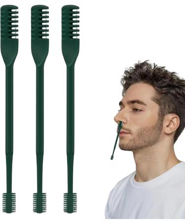  Kanoauo Nose Hair Trimmer for Women with Double Attachments 3 Parts Portable 360 Degree Rotating Shaver for Mens and Womens Grooming Dark Green - Buy Online on GoSupps.com