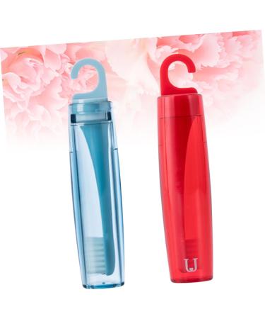 Shop Minkissy 2-Pc Hang-On Hooks - Space-Saving Travel Toothbrush Holders for Men & Women | Perfect for Camping & Travel - Buy Online on GoSupps.com