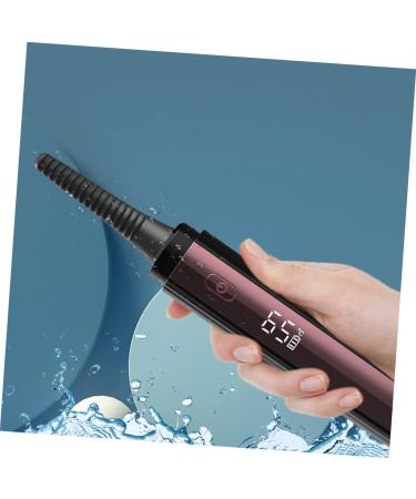 Mikinona 1 Set Eyelash Curler Electric Lash Curler Electric Tool Hand Brush Soft Bristles Make up Kit Mini USB Heated Lash Curler Shampoo+Shield Eyelash Holder Electric Eyelash Tool Abs - Buy Online on GoSupps.com
