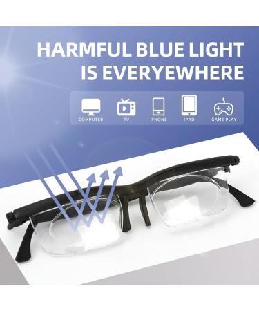 2024 Flex Focal Adjustable Glasses - Dial Vision Black | Shop Internationally for Perfect Fit - Buy Online on GoSupps.com