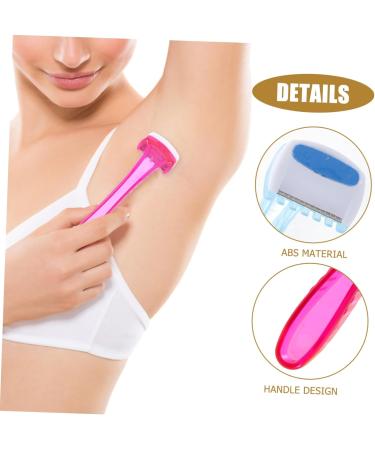 Mikinona 15-St Body Hair Shaver for Girls - Bikini Trimmer Razor & Pubic Hair Grooming Tool with Stainless Steel Blade - Buy Online on GoSupps.com