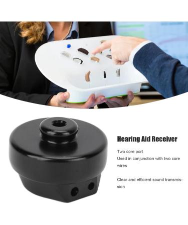 Pocket Hearing Aid Receiver - Senior Hearing Amplifier Replacement Accessory (Black) | International Shipping Available - Buy Online on GoSupps.com