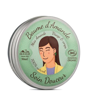 Buy Organic Almond Face & Body Balm 50ml - Nourishing Natural Skincare for All Skin Types - International Shipping Available - Buy Online on GoSupps.com