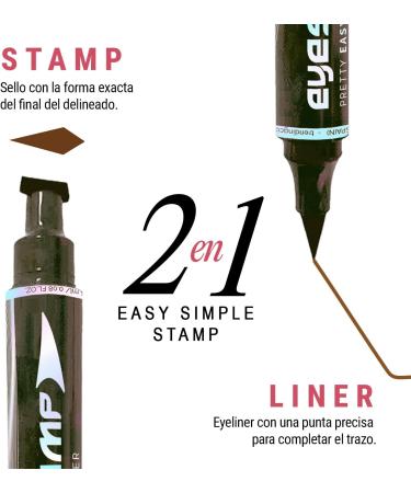  TRENDING PRO Eyestamp Brown - Perfect Stamp Eyeliner - Intense brown water-resistant - Precise and long-lasting line - Compact size - Buy Online on GoSupps.com